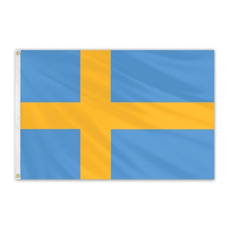 Sweden Outdoor Nylon Flag 2'x3'